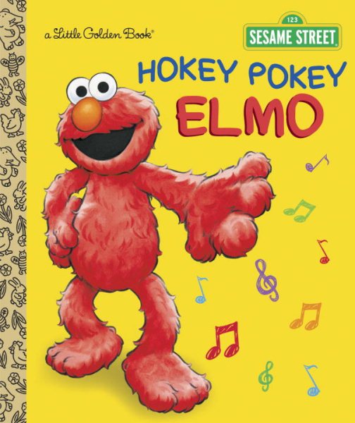 Hokey Pokey Elmo (Sesame Street) (Little Golden Book) cover