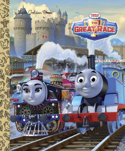 Thomas & Friends The Great Race (Thomas & Friends) (Little Golden Book) cover