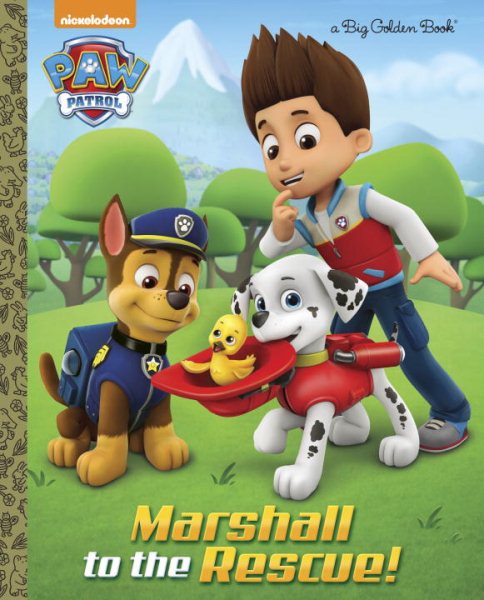 Marshall to the Rescue! (Paw Patrol) (Big Golden Book) cover
