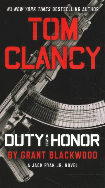 Tom Clancy Duty and Honor (A Jack Ryan Jr. Novel) cover