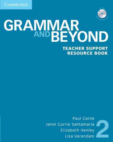 Grammar and Beyond Level 2 Teacher Support Resource Book with CD-ROM cover