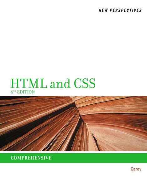 New Perspectives on HTML and CSS: Comprehensive cover