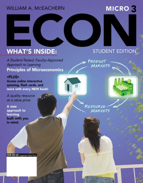 ECON: MICRO3 (with CourseMate Printed Access Card) (Engaging 4LTR Press Titles for Economics) cover