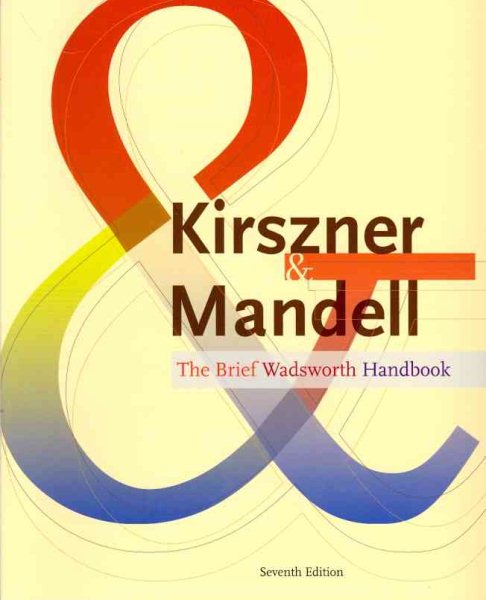 The Brief Wadsworth Handbook cover