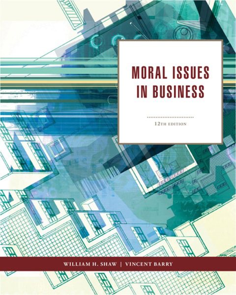 Moral Issues in Business cover