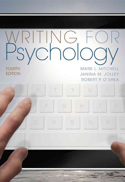 Writing for Psychology cover