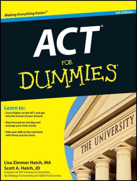 ACT for Dummies cover
