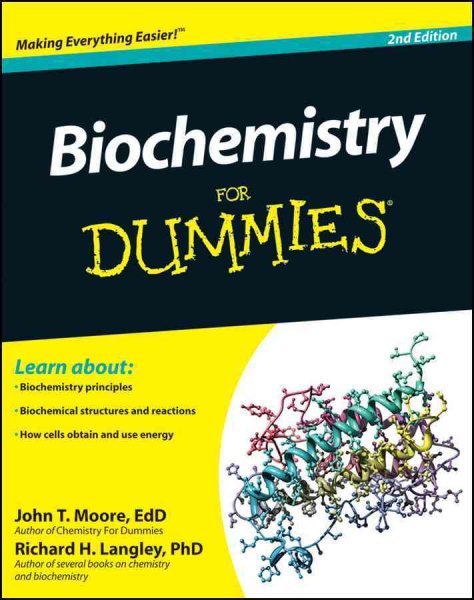 Biochemistry For Dummies cover