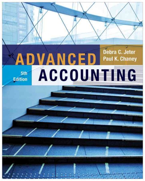 Advanced Accounting cover