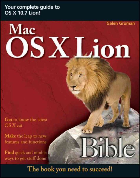 Mac OS X Lion Bible cover