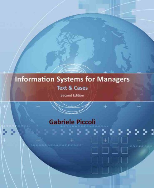 Information Systems for Managers: Text and Cases cover