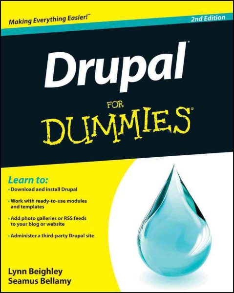 Drupal For Dummies cover