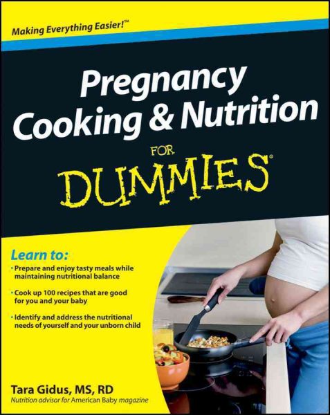 Pregnancy Cooking and Nutrition For Dummies cover