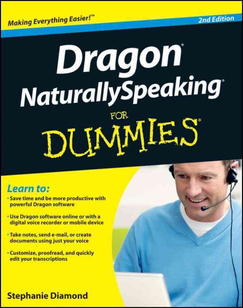 Dragon NaturallySpeaking For Dummies cover