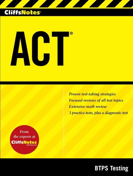 CliffsNotes ACT (CliffsNotes (Paperback)) cover