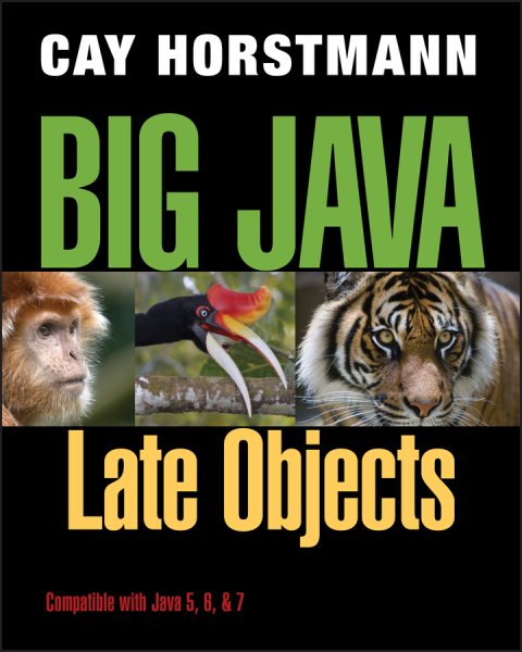 Big Java: Late Objects cover