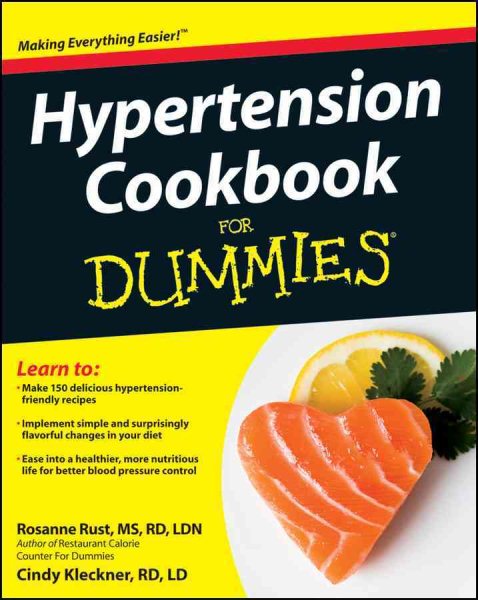 Hypertension Cookbook For Dummies cover