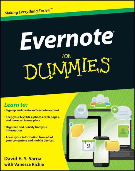 Evernote For Dummies cover