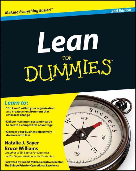 Lean for Dummies: Second Edition cover