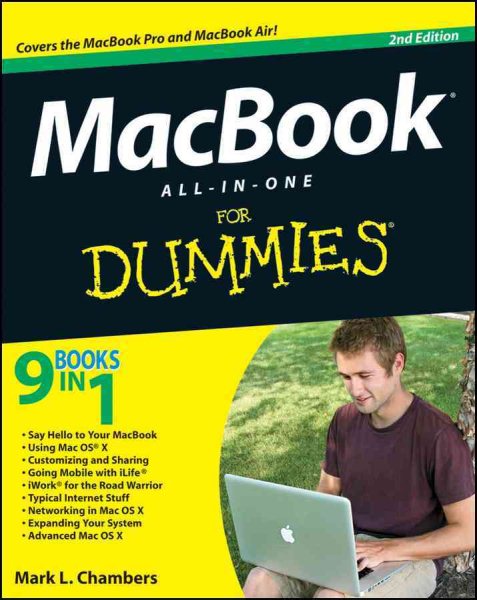 MacBook All-in-One For Dummies cover