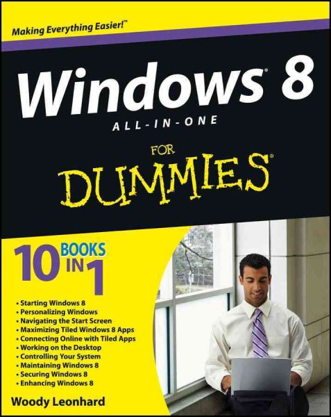 Windows 8 All-in-One For Dummies cover