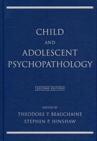 Child and Adolescent Psychopathology cover