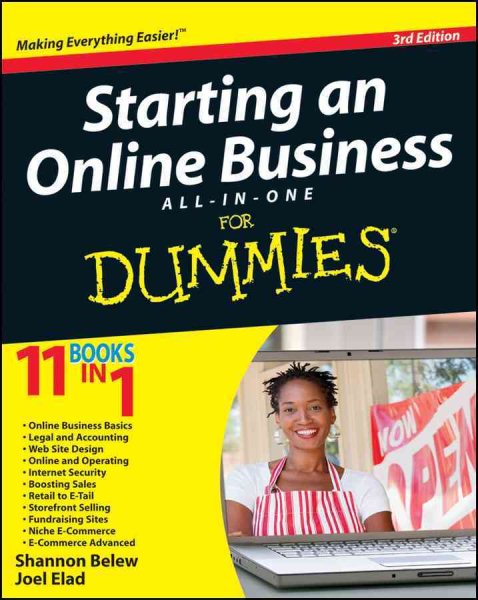 Starting an Online Business All-in-One For Dummies cover