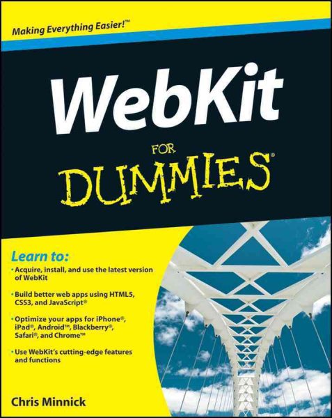 WebKit For Dummies cover
