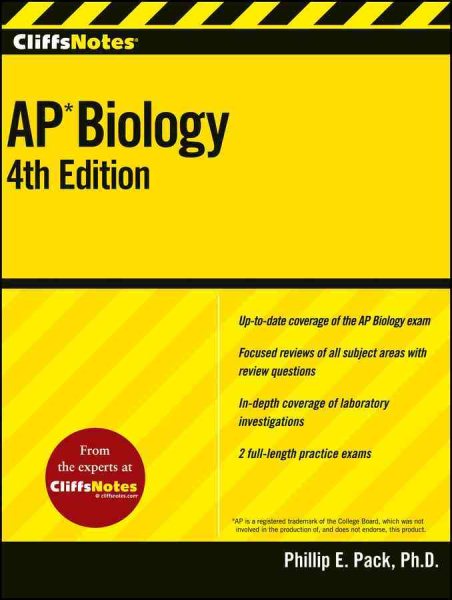 CliffsNotes AP Biology, Fourth Edition cover
