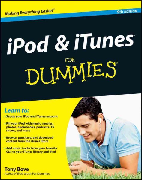iPod and iTunes For Dummies cover
