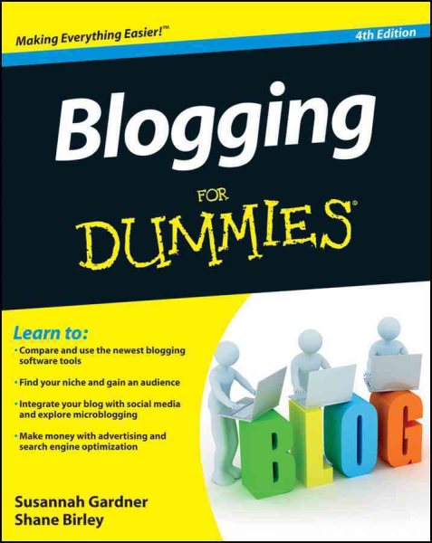 Blogging For Dummies cover
