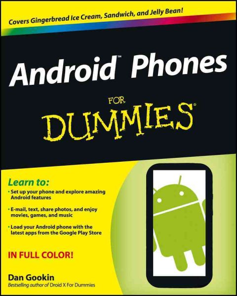 Android Phones For Dummies cover