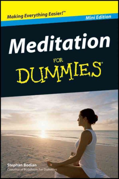 Meditation For Dummies (Mini Edition) cover
