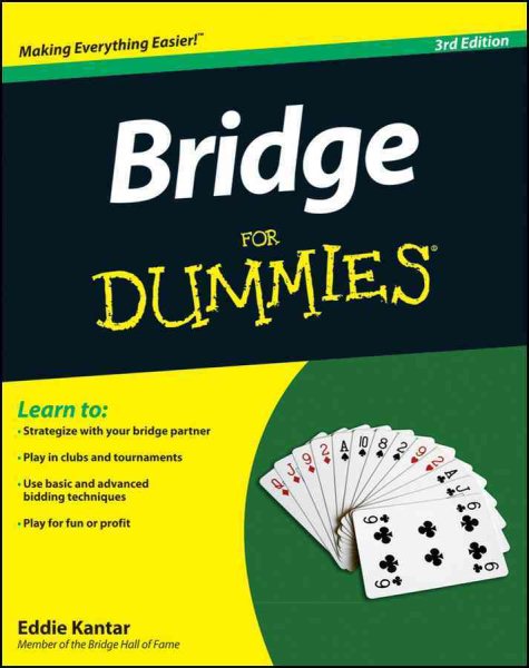 Bridge For Dummies: Third Edition cover