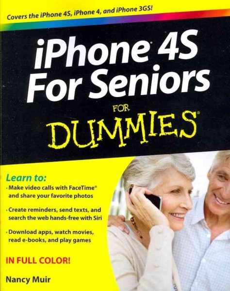iPhone 4S For Seniors For Dummies cover