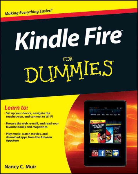 Kindle Fire For Dummies (CUSTOM) cover
