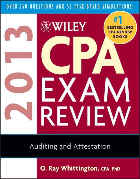 Wiley CPA Exam Review 2013, Auditing and Attestation cover