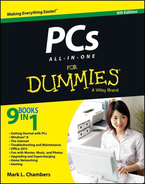 PCs All-in-One For Dummies cover