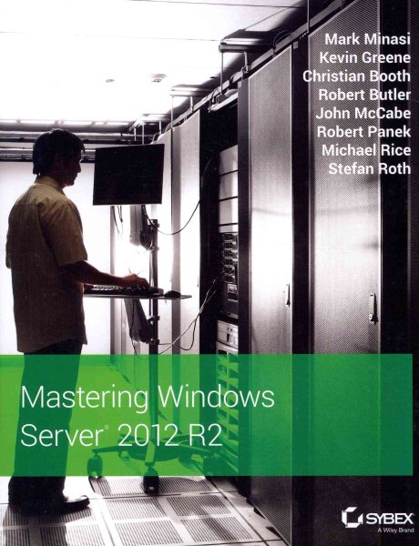 Mastering Windows Server 2012 R2 cover