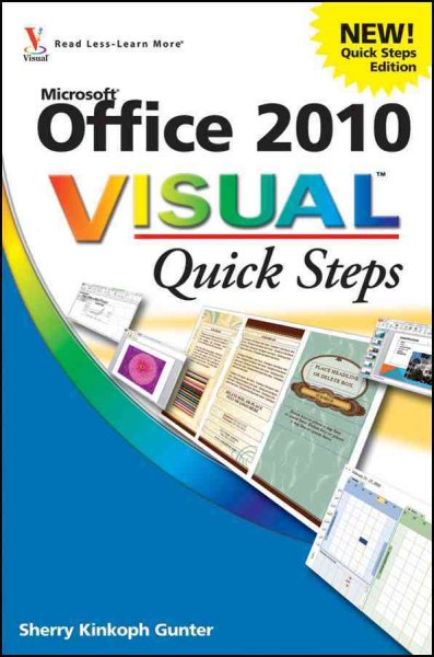 Office 2010 Visual Quick Steps cover