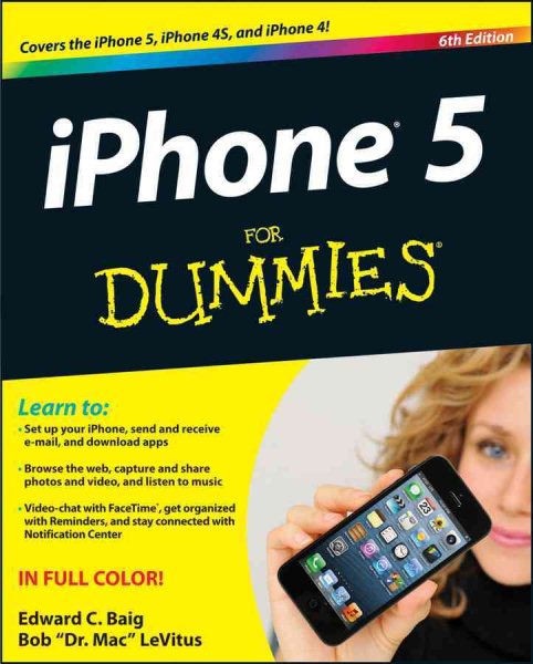 iPhone 5 For Dummies cover