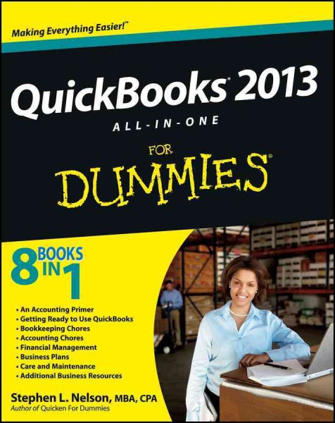 QuickBooks 2013 All-in-One For Dummies cover