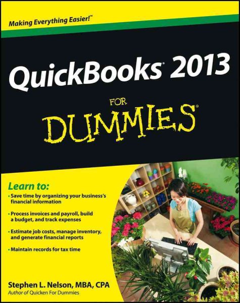 QuickBooks 2013 for Dummies cover