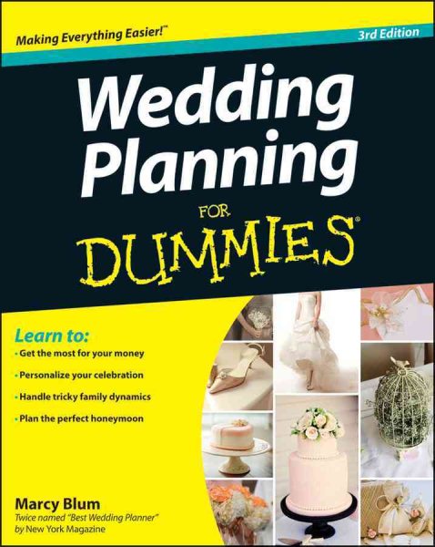 Wedding Planning For Dummies cover