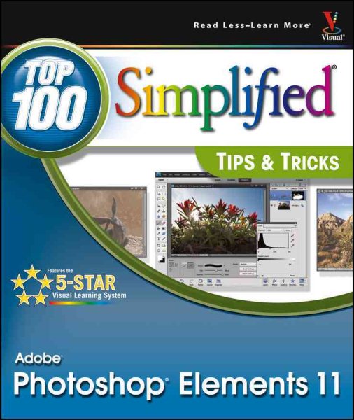 Photoshop Elements 11 Top 100 Simplified Tips and Tricks cover