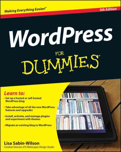 WordPress For Dummies cover
