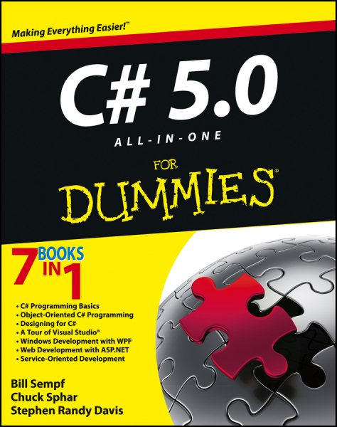 C# 5.0 All-in-One For Dummies cover