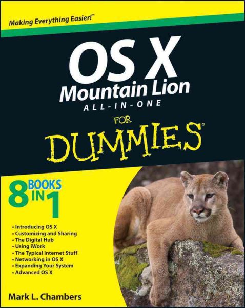 OS X Mountain Lion All-in-One For Dummies cover