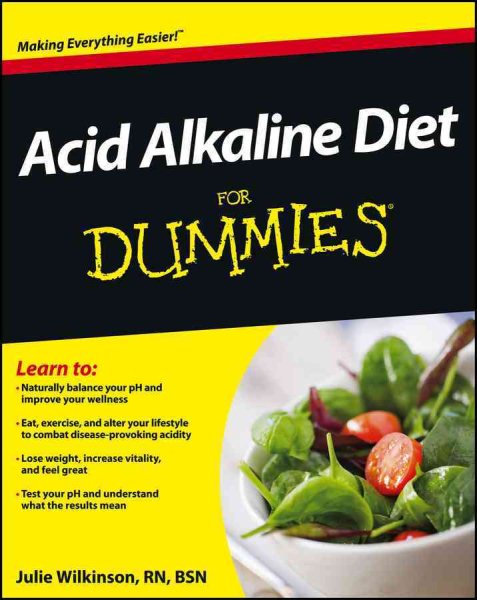 Acid Alkaline Diet For Dummies cover