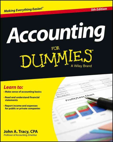 Accounting For Dummies: Fifth Edition cover